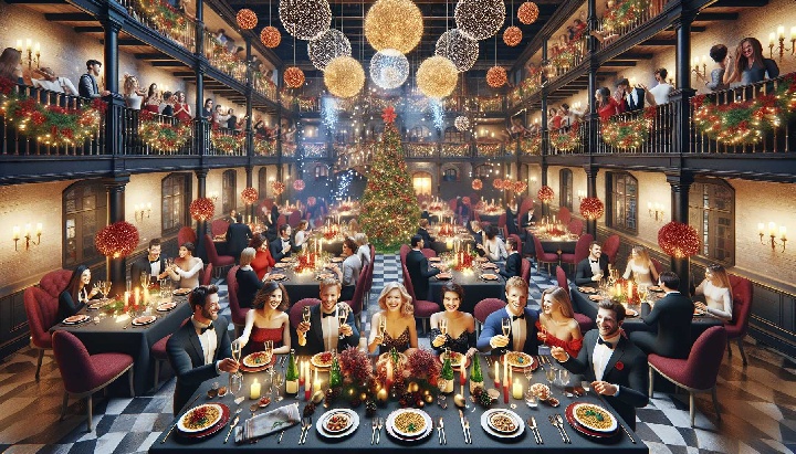 Foto Capodanno per coppie a Verbano Cusio Ossola: meglio un tavolo per due o la socialità di 